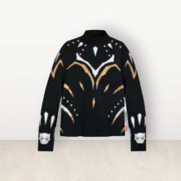 Disney Store Tops - Black Panther Long Sleeve Top for Women Medium Black Panther : Wakanda Forever